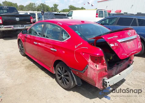 2017 Nissan Sentra Sr Turbo из США, поврежденный, VIN 3N1CB7APXHY351188